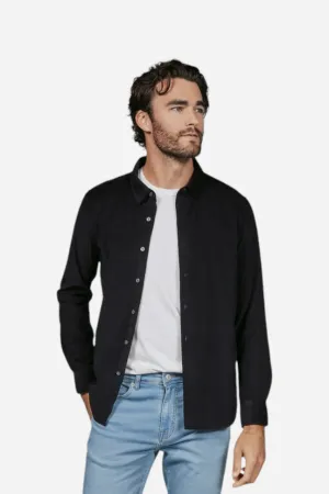 7 Diamonds Heritage Corduroy Shirt Black