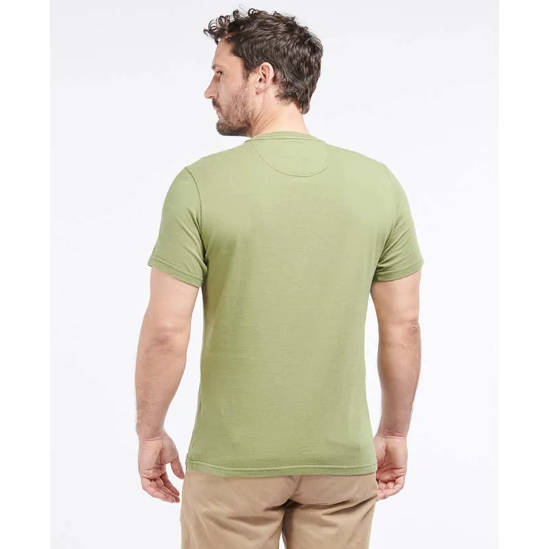 Barbour Essential Sports Mens T-Shirt - Burnt Olive