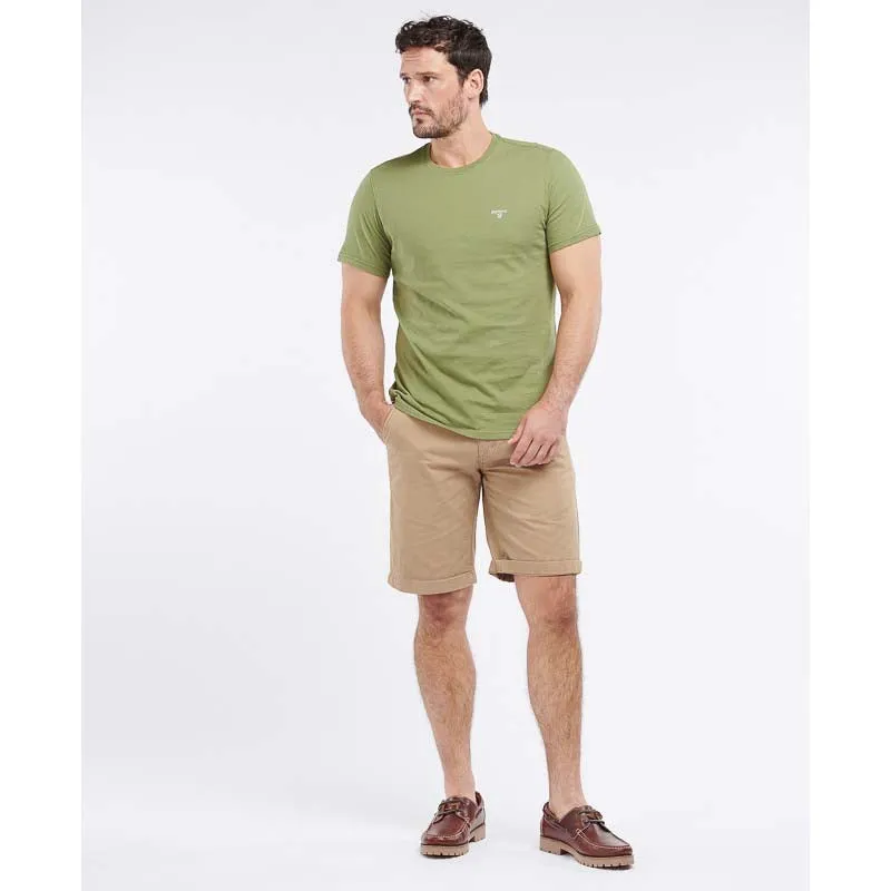 Barbour Essential Sports Mens T-Shirt - Burnt Olive