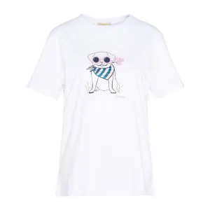 Barbour Honeywell Ladies T-Shirt - White