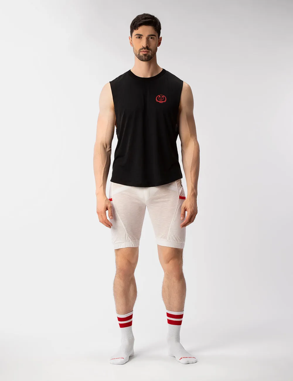 Barcode Berlin Tank Top Kamal Black