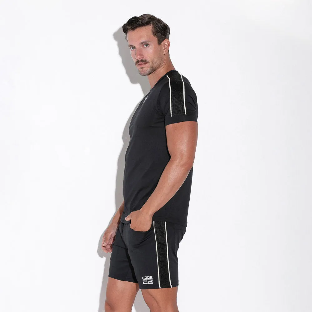 Code 22 Downtown T Shirt Black