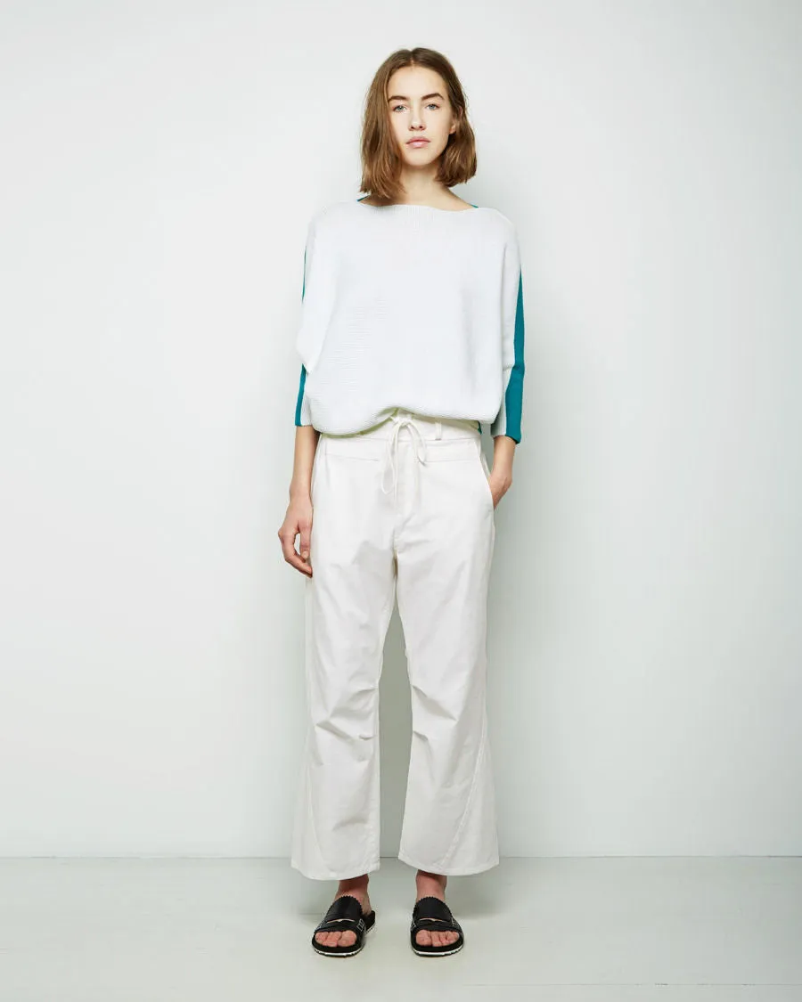 Cropped Combo Sweater