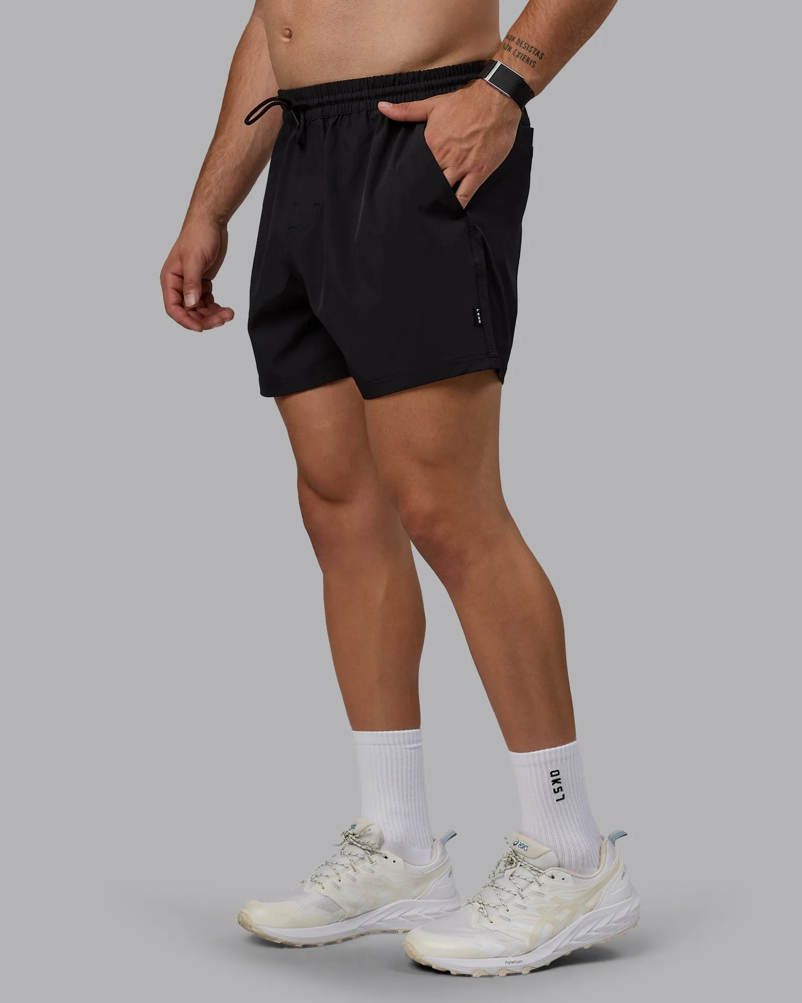Daily 5" Swim Shorts - Black
