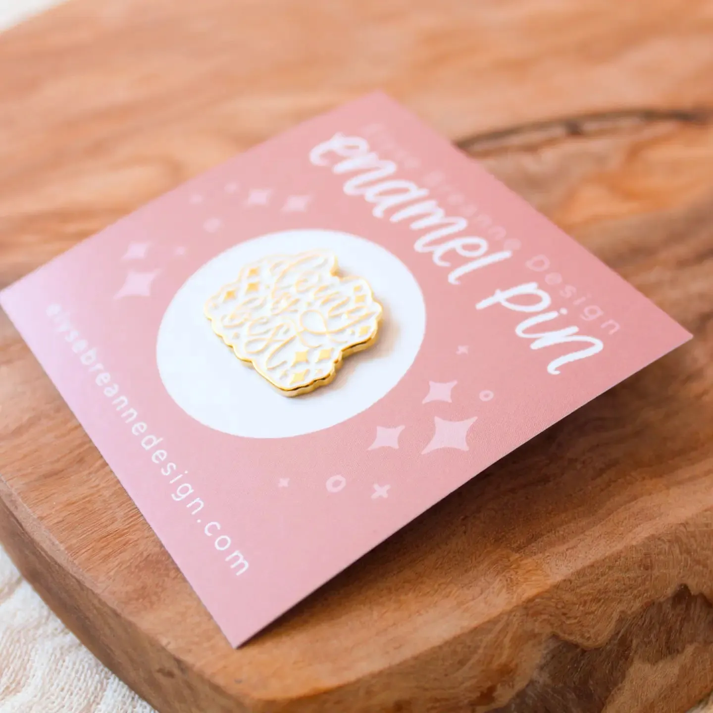 Doing My Best Enamel Pin