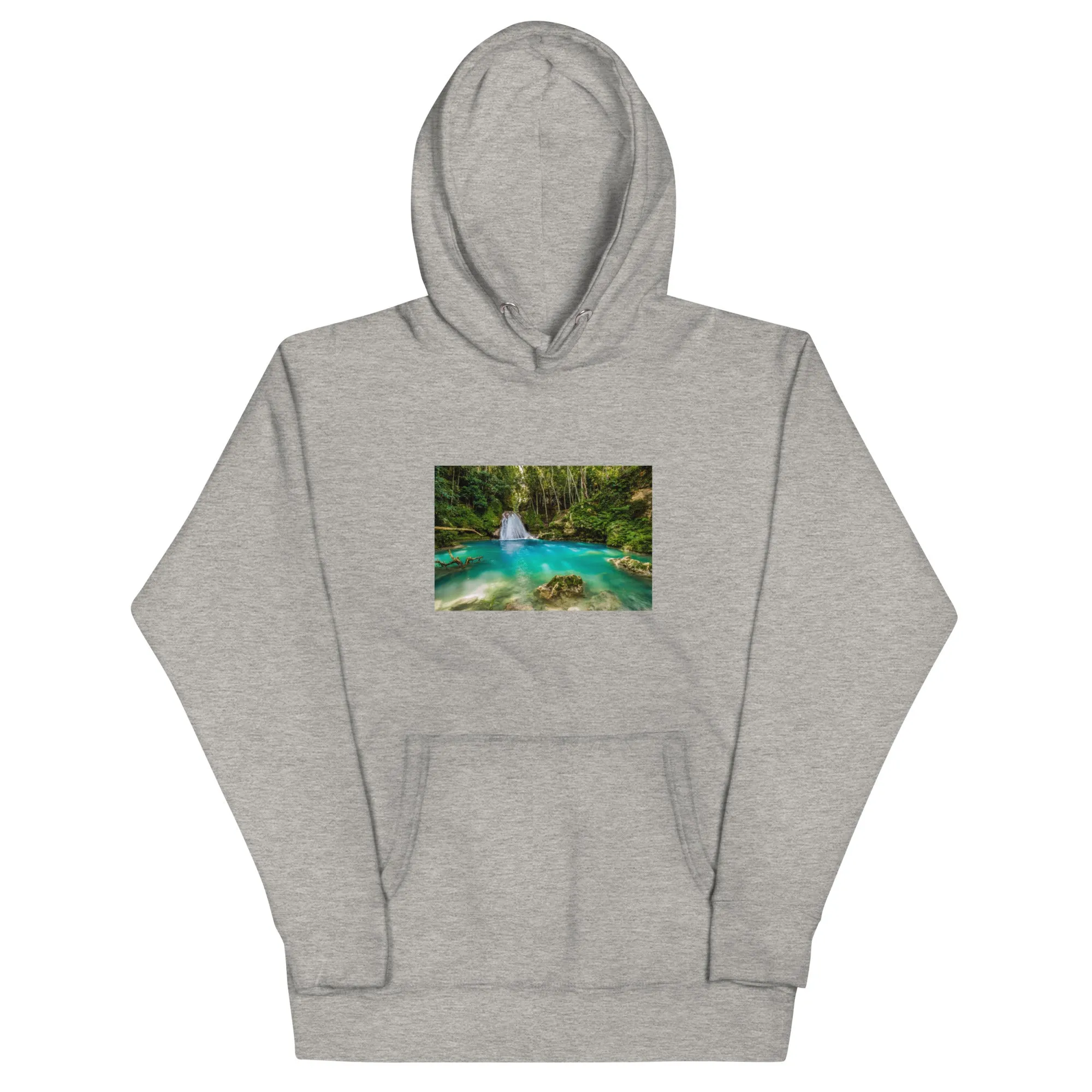 Hoodie Mens Designer (Hoodies Mens - Nature Waterfall 002)