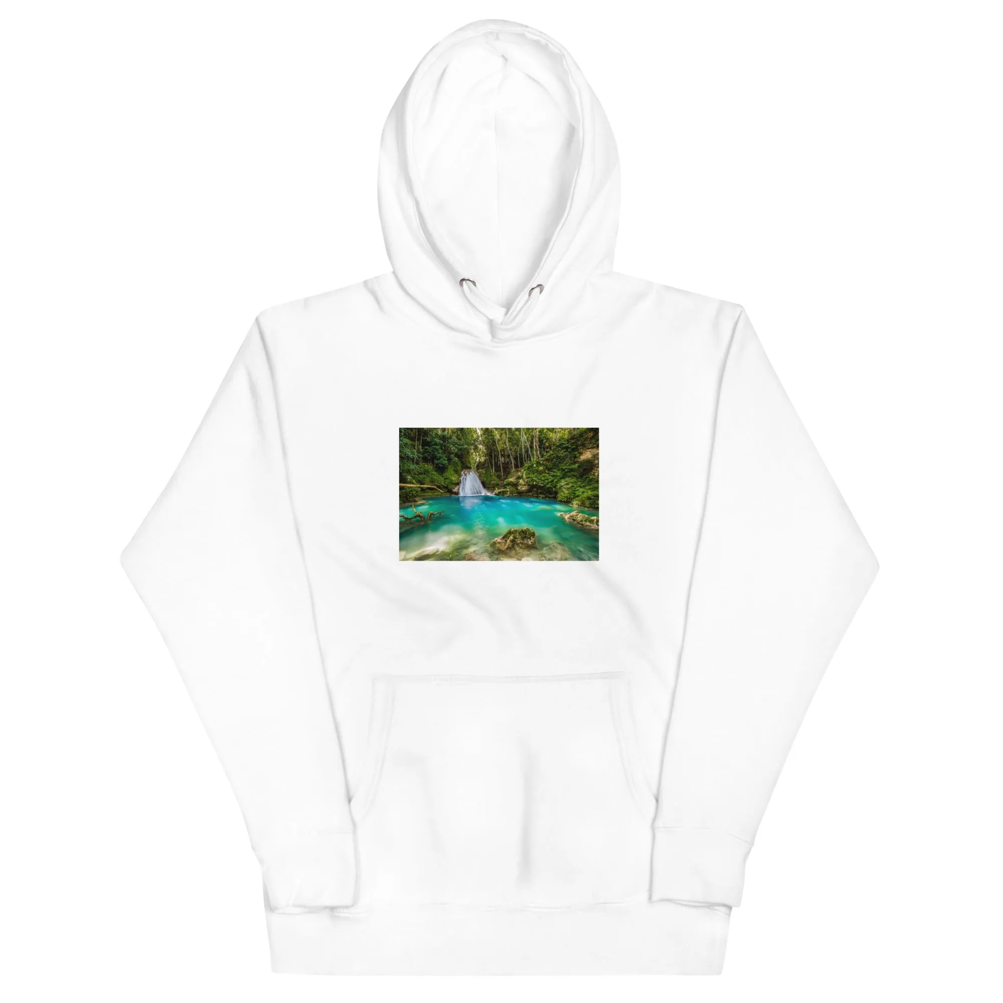 Hoodie Mens Designer (Hoodies Mens - Nature Waterfall 002)