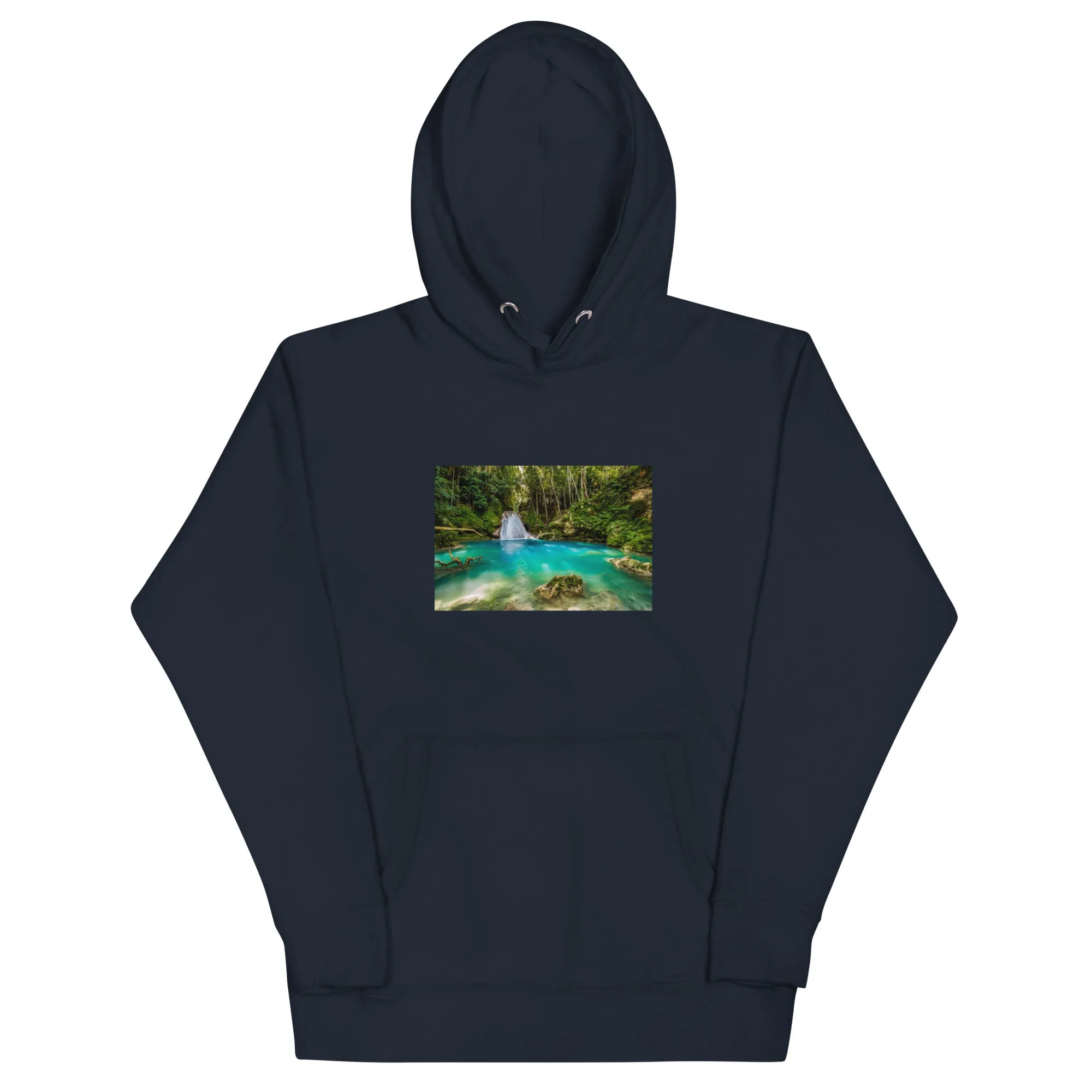 Hoodie Mens Designer (Hoodies Mens - Nature Waterfall 002)