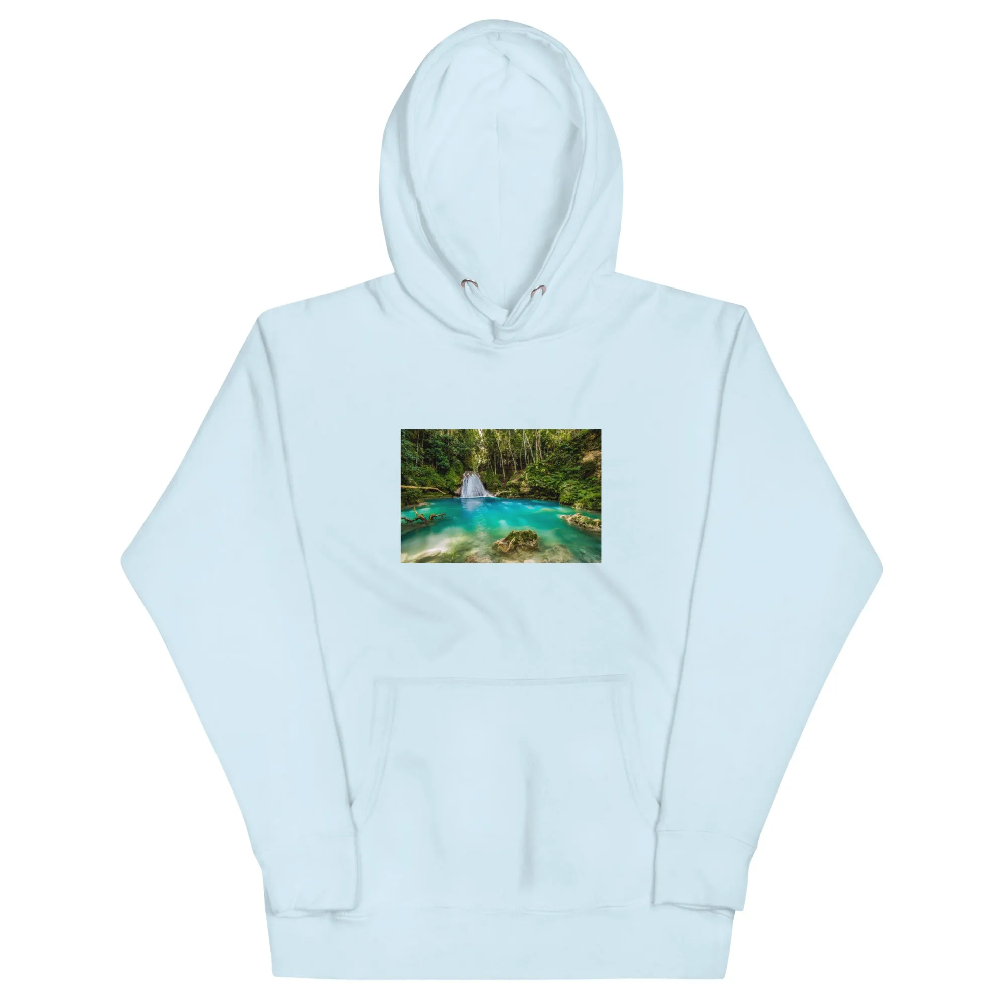 Hoodie Mens Designer (Hoodies Mens - Nature Waterfall 002)