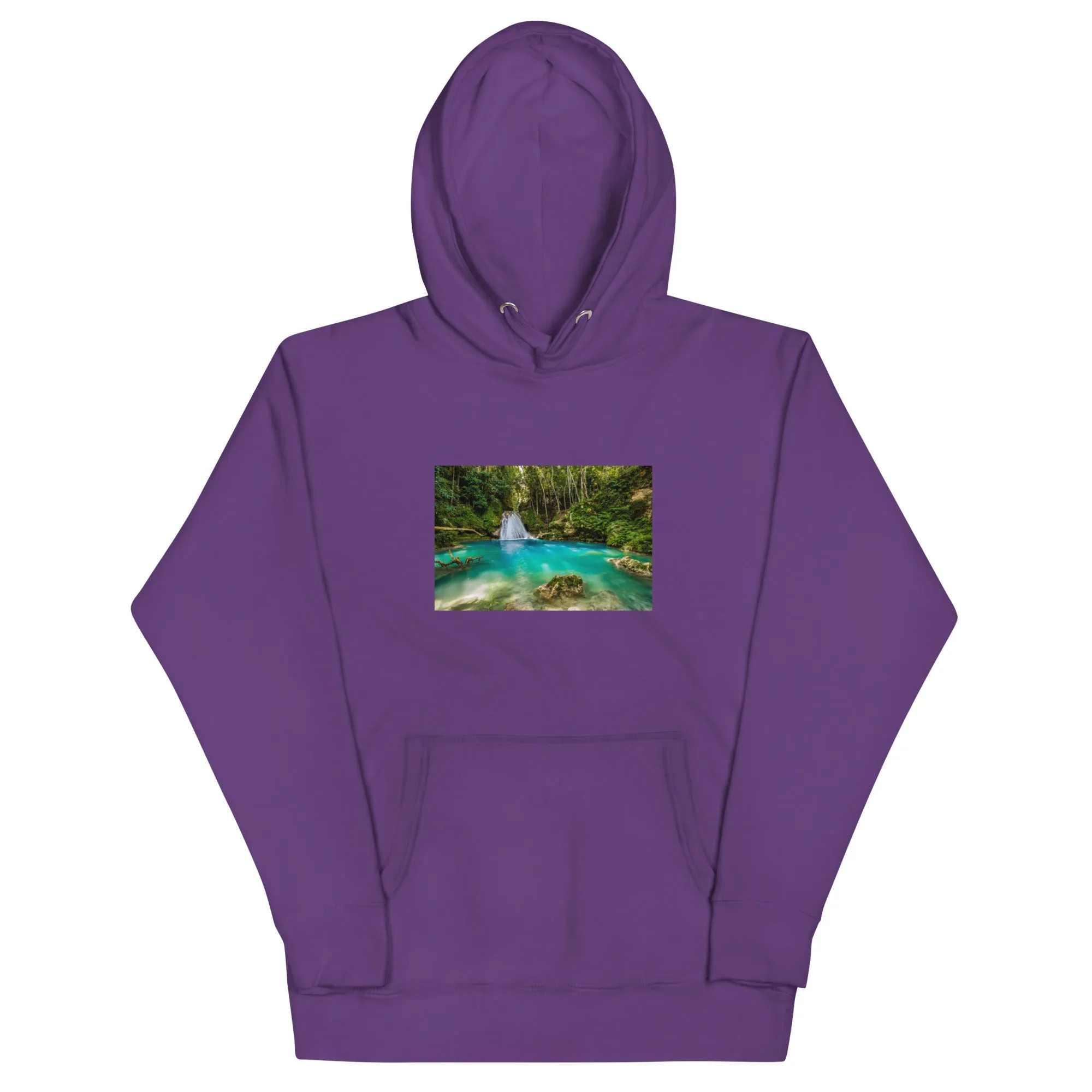 Hoodie Mens Designer (Hoodies Mens - Nature Waterfall 002)