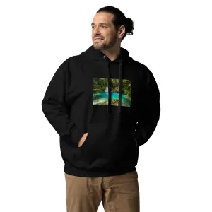 Hoodie Mens Designer (Hoodies Mens - Nature Waterfall 002)