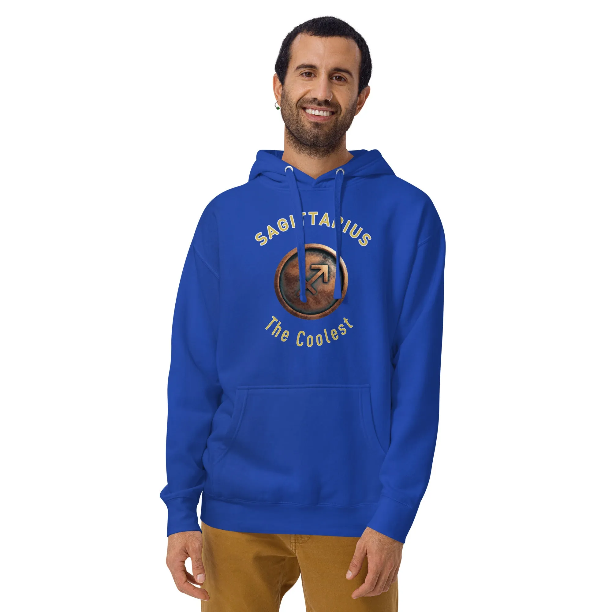 Hoodie Mens Designer (Hoodies Mens - Sagittarius Zodiac Sign 0049