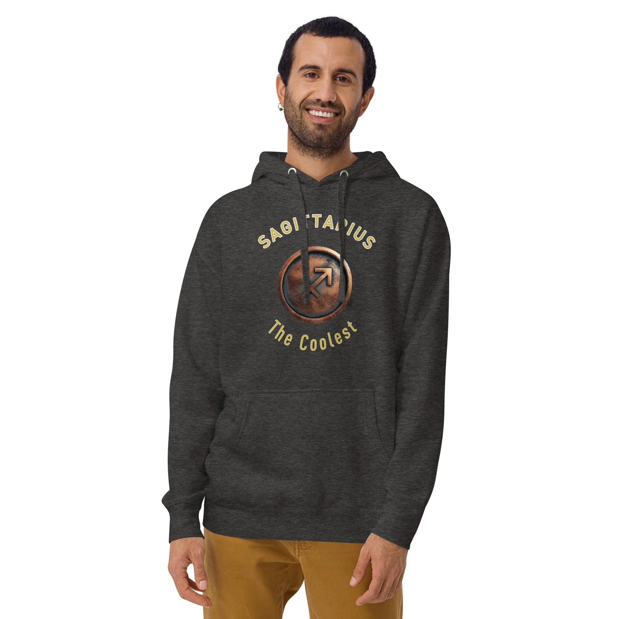 Hoodie Mens Designer (Hoodies Mens - Sagittarius Zodiac Sign 0049