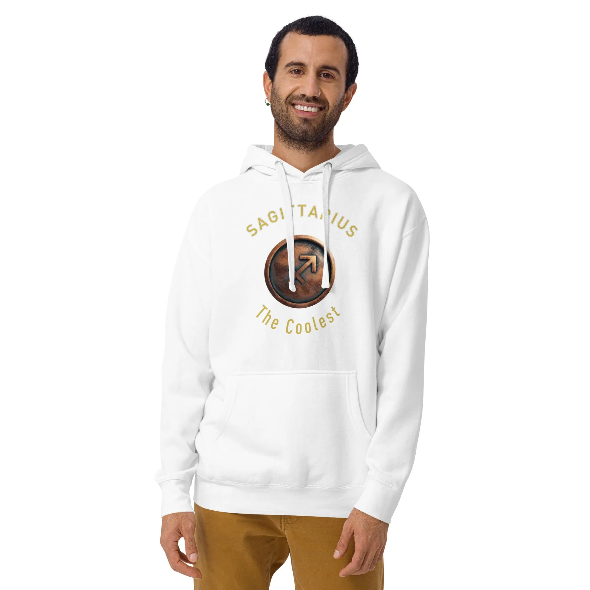 Hoodie Mens Designer (Hoodies Mens - Sagittarius Zodiac Sign 0049