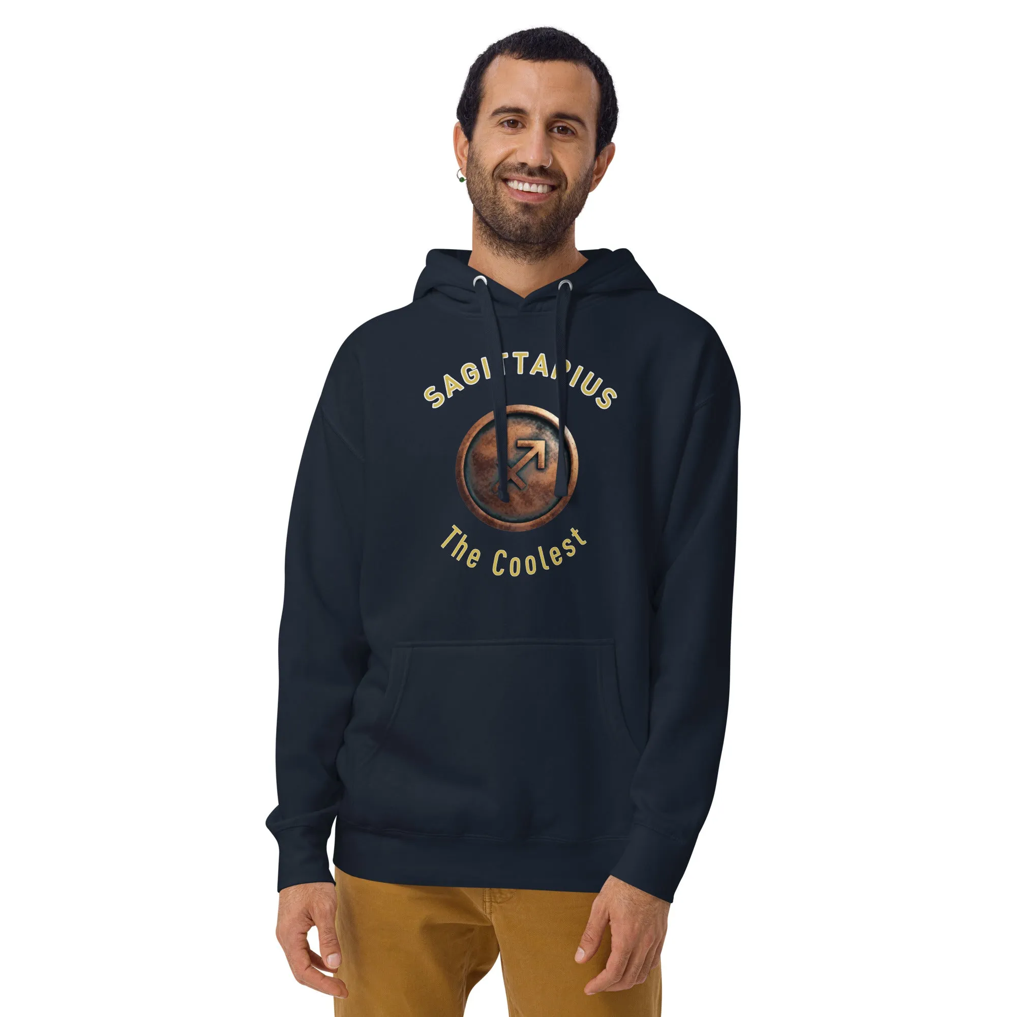 Hoodie Mens Designer (Hoodies Mens - Sagittarius Zodiac Sign 0049