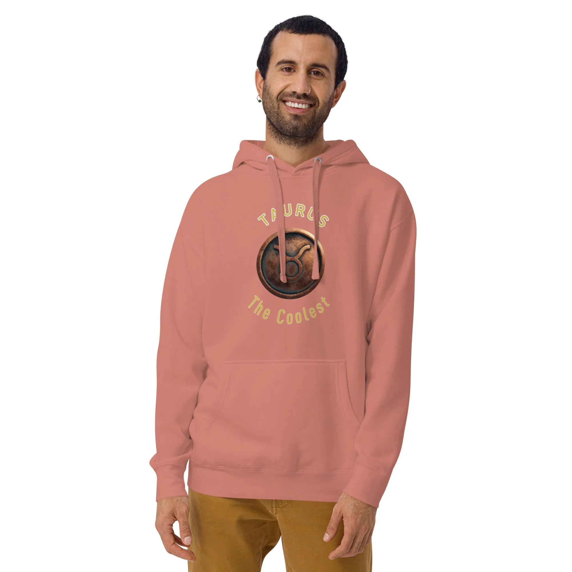 Hoodie Mens Designer (Hoodies Mens - Taurus Zodiac Sign 0042)