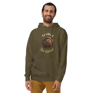 Hoodie Mens Designer (Hoodies Mens - Taurus Zodiac Sign 0042)