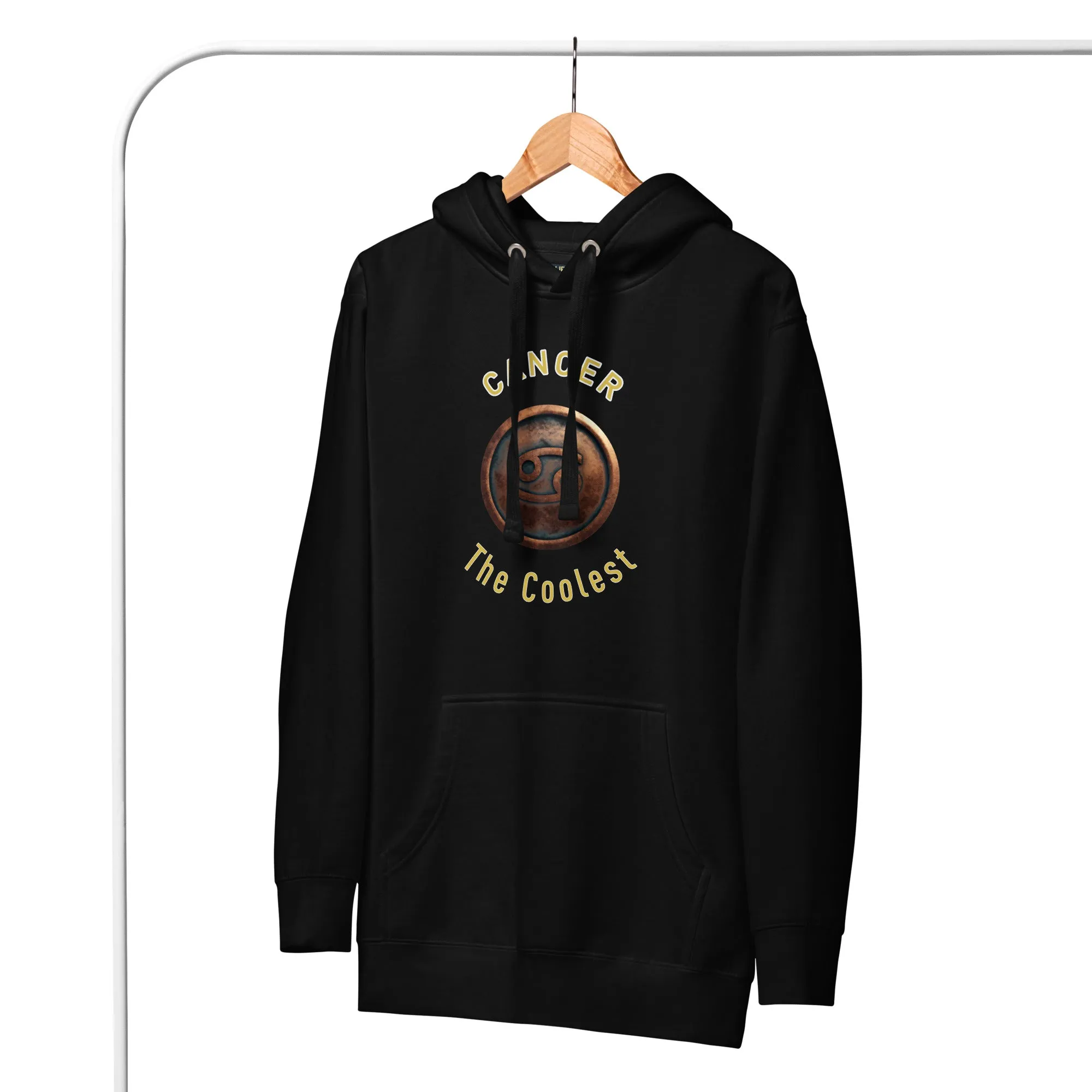 Hoodie Womens Designer (Hoodies Womens - Cancer Zodiac Sign 0044)