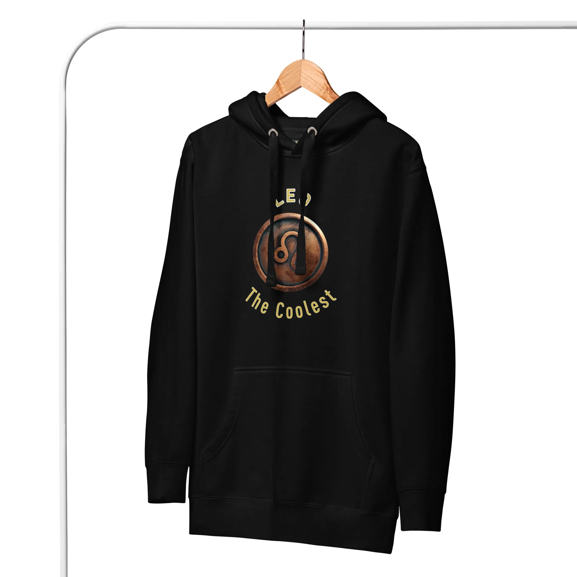 Hoodie Womens Designer (Hoodies Womens - Leo Zodiac Sign 0045)