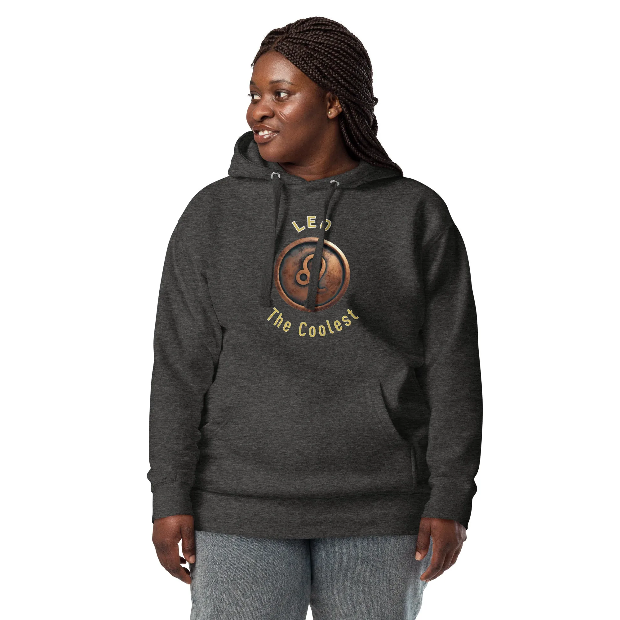 Hoodie Womens Designer (Hoodies Womens - Leo Zodiac Sign 0045)