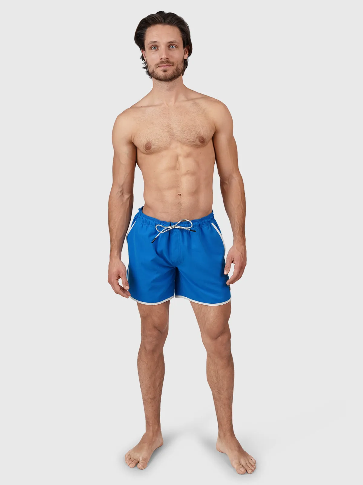 Lazon Men Short Swim Shorts | Blue