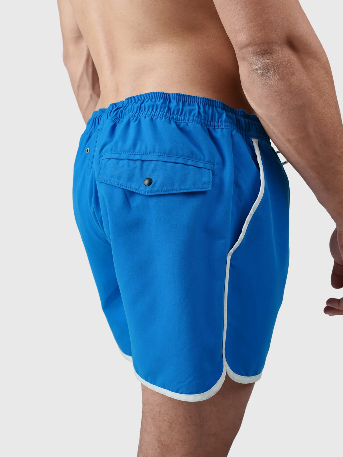 Lazon Men Short Swim Shorts | Blue