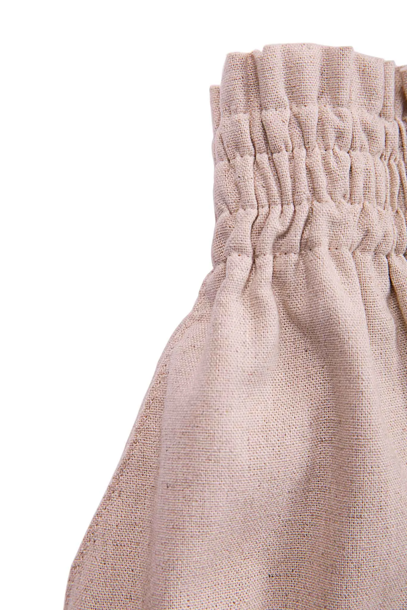 LINEN BLEND SHORTS