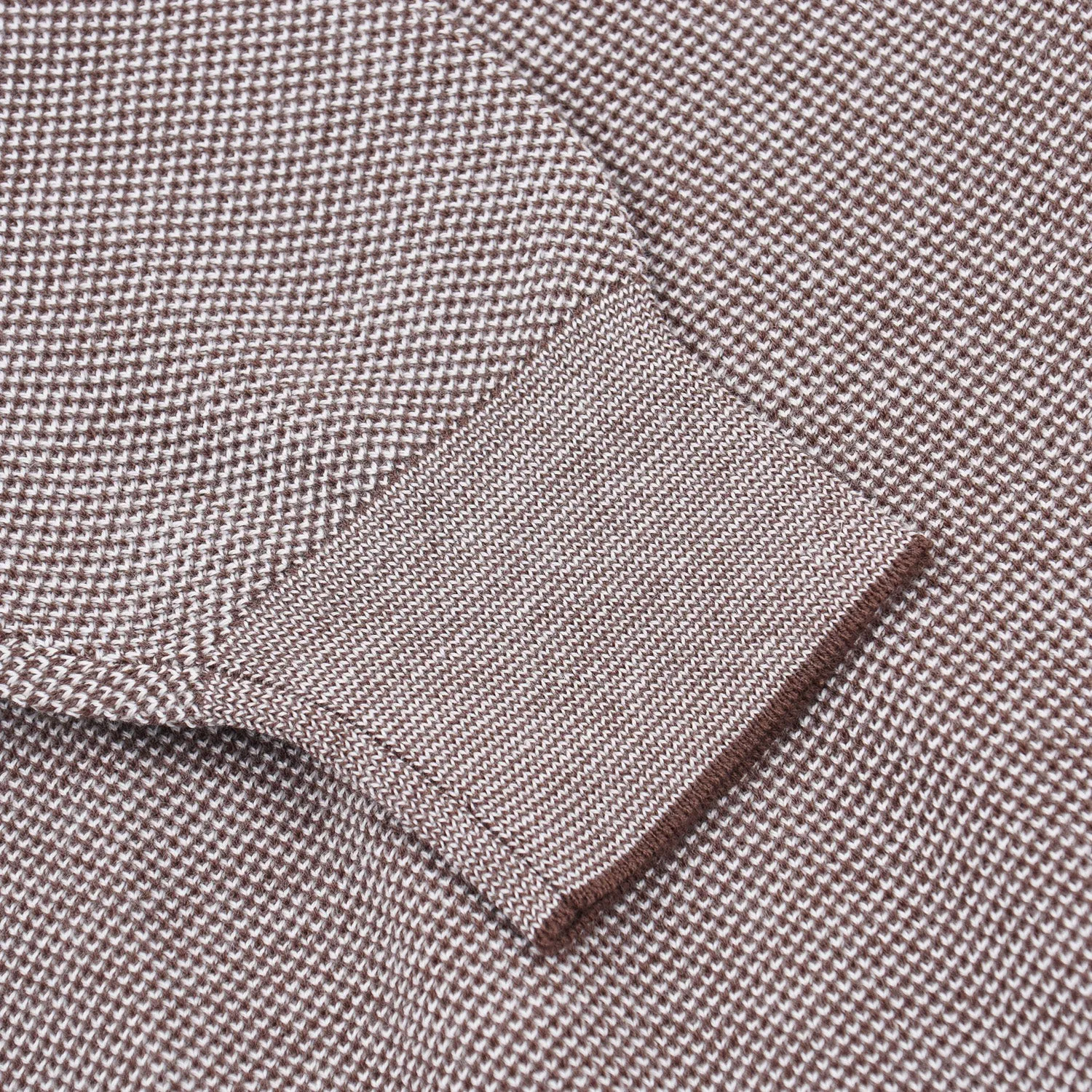 Luigi Borrelli Pique Knit Cotton Sweater