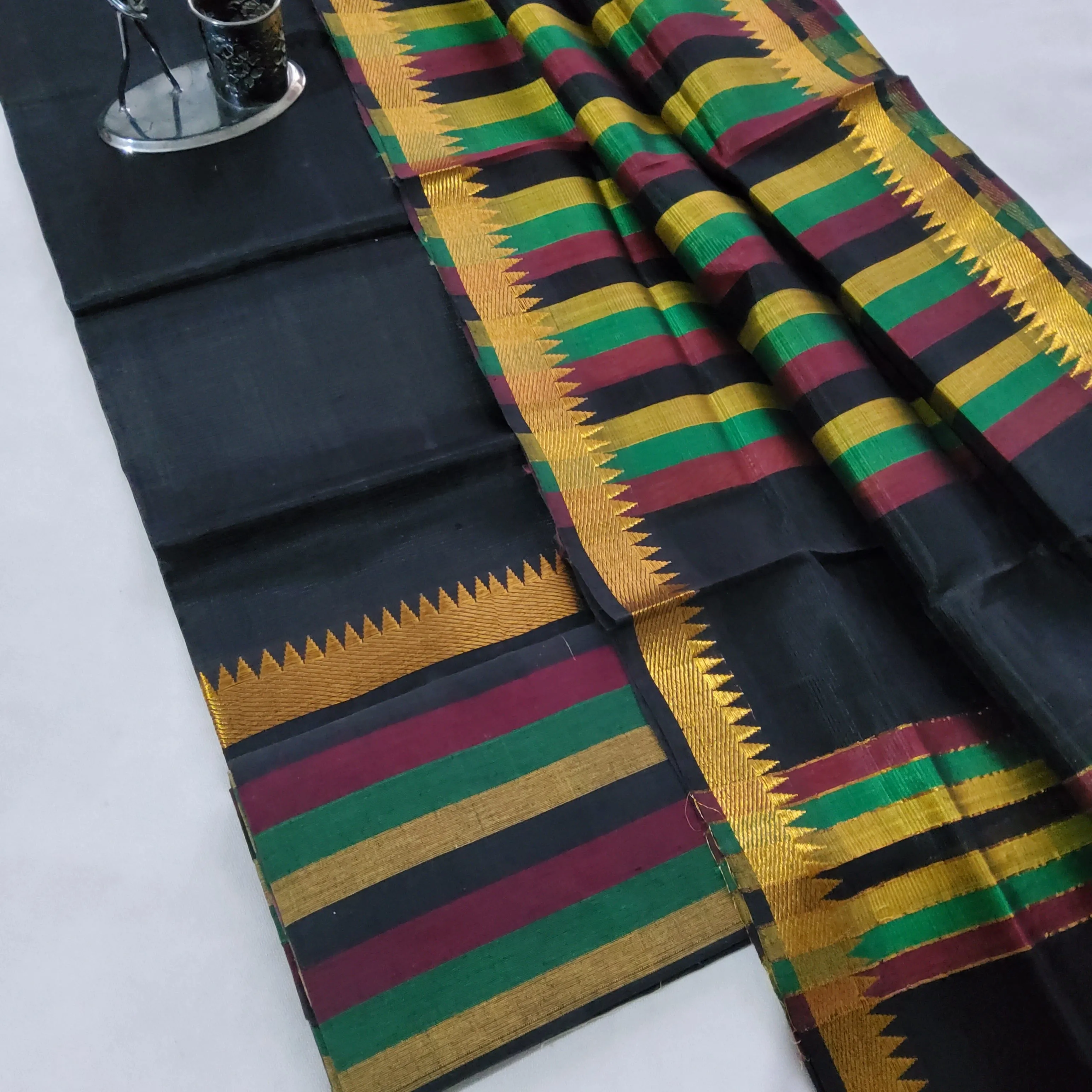Mangalagiri Silk Cotton Dress Material