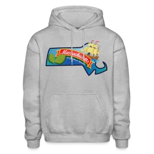 Massachusetts Whimsical Heavy Blend Adult Hoodie