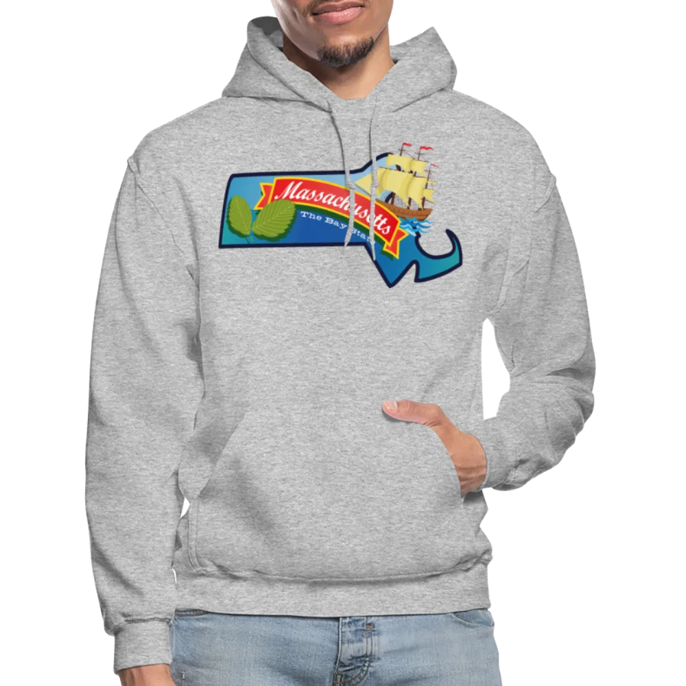 Massachusetts Whimsical Heavy Blend Adult Hoodie
