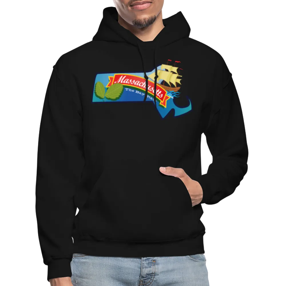 Massachusetts Whimsical Heavy Blend Adult Hoodie