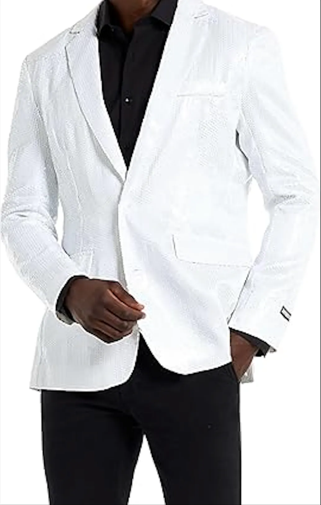 Men's Sequin NYE Green Blazer Jackets