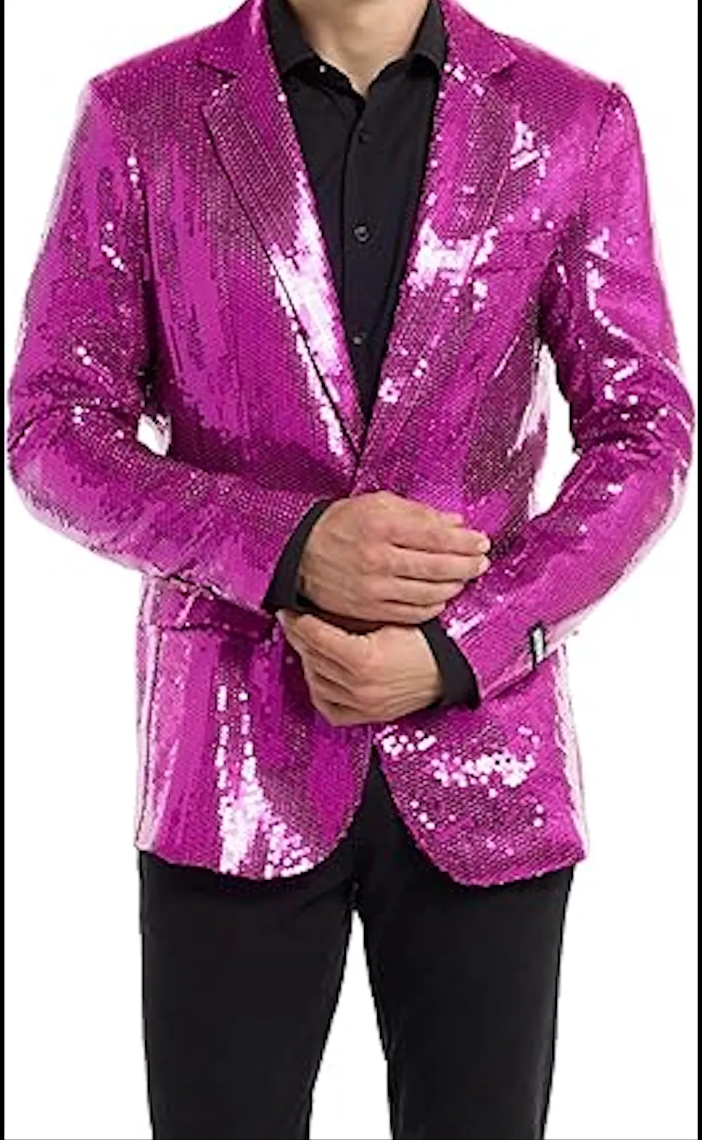 Men's Sequin NYE Green Blazer Jackets