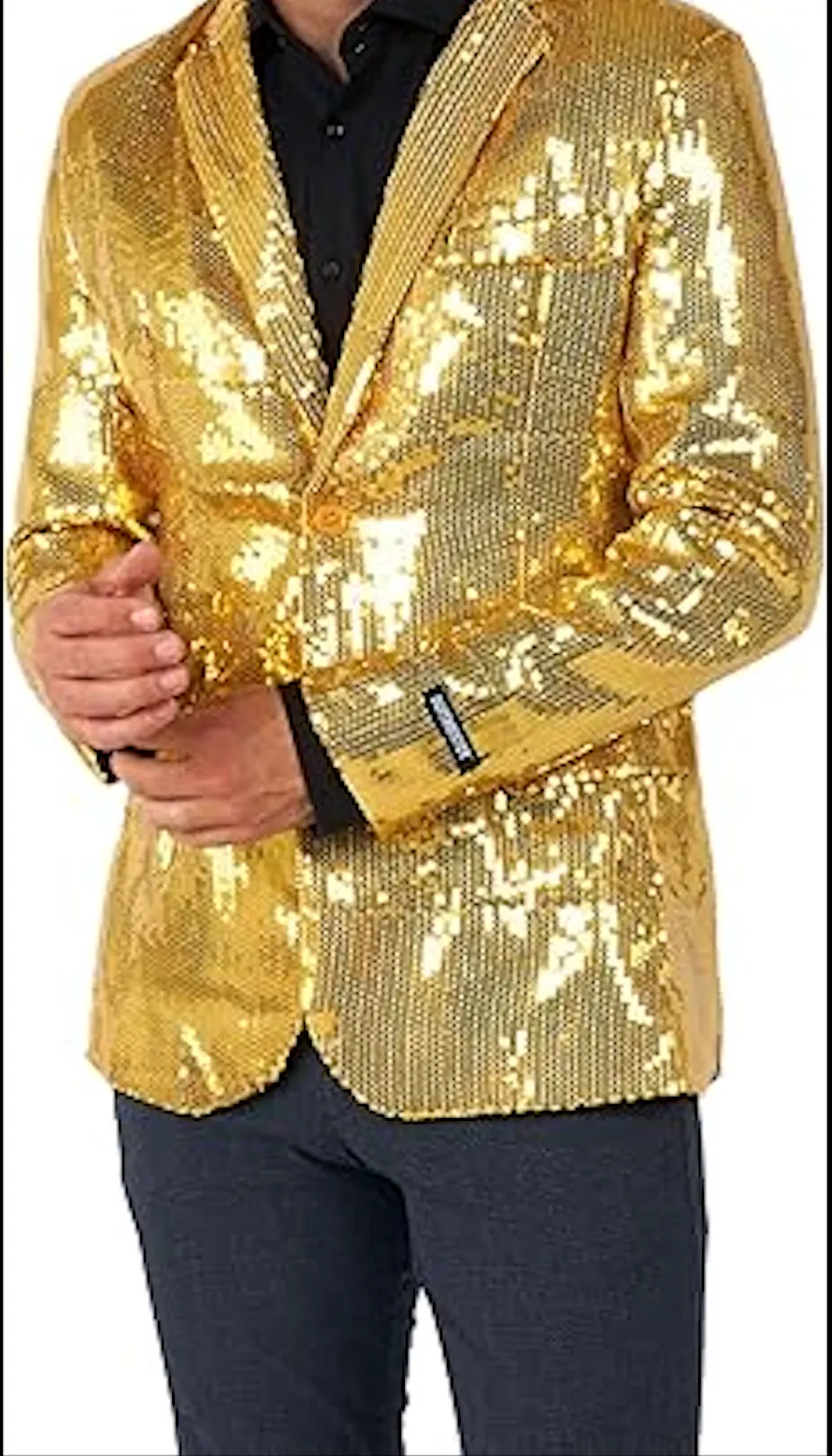 Men's Sequin NYE Green Blazer Jackets