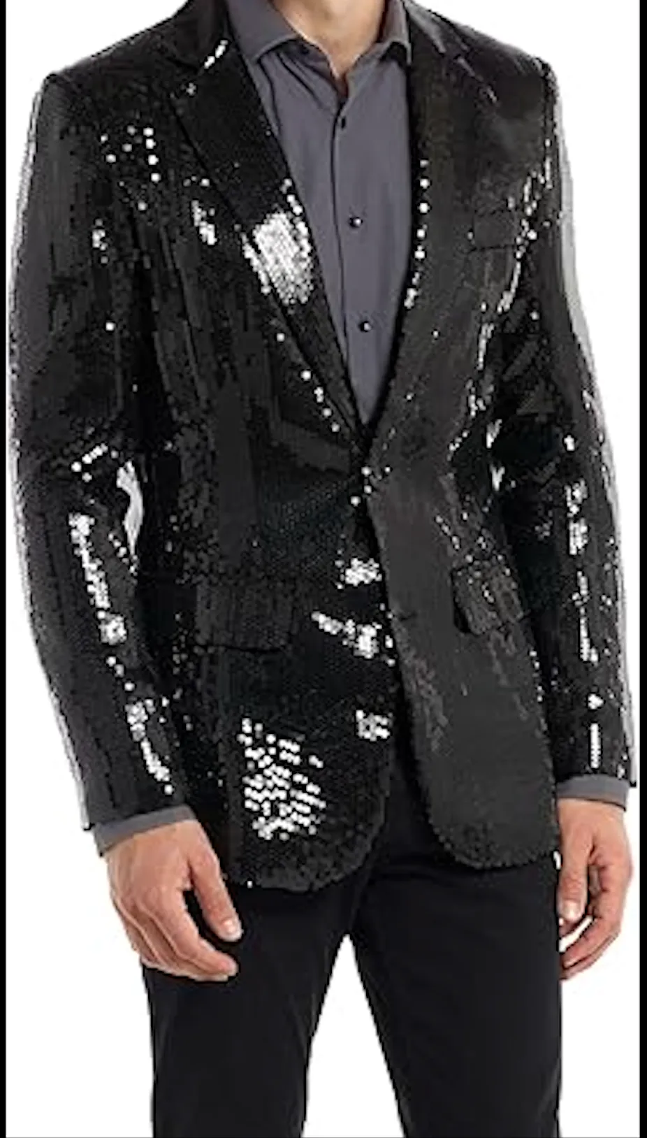 Men's Sequin NYE Green Blazer Jackets