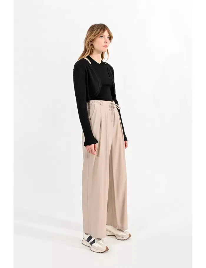 Molly Bracken Black Scalloped Cardigan