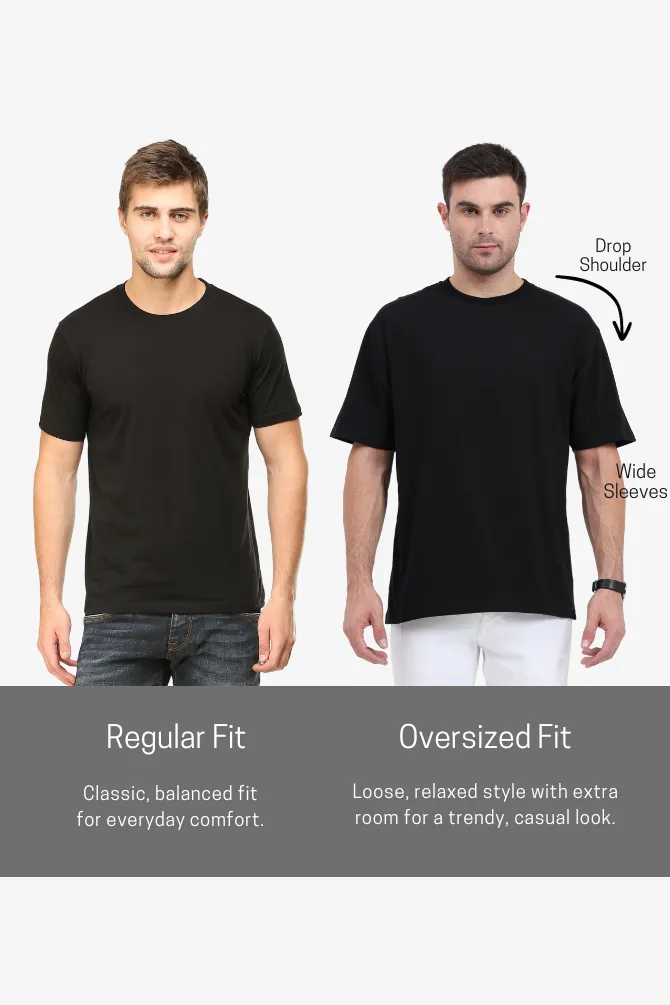 Red Oversized T-shirt for men