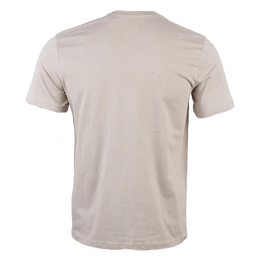 REDTAG Men's Mid-Grey T-Shirts