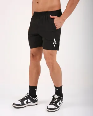 RUN - BLACK SHORTS