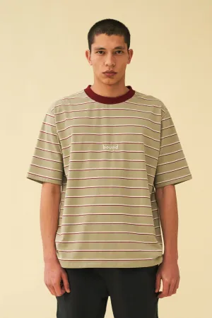 SAGE STRIPE TEE