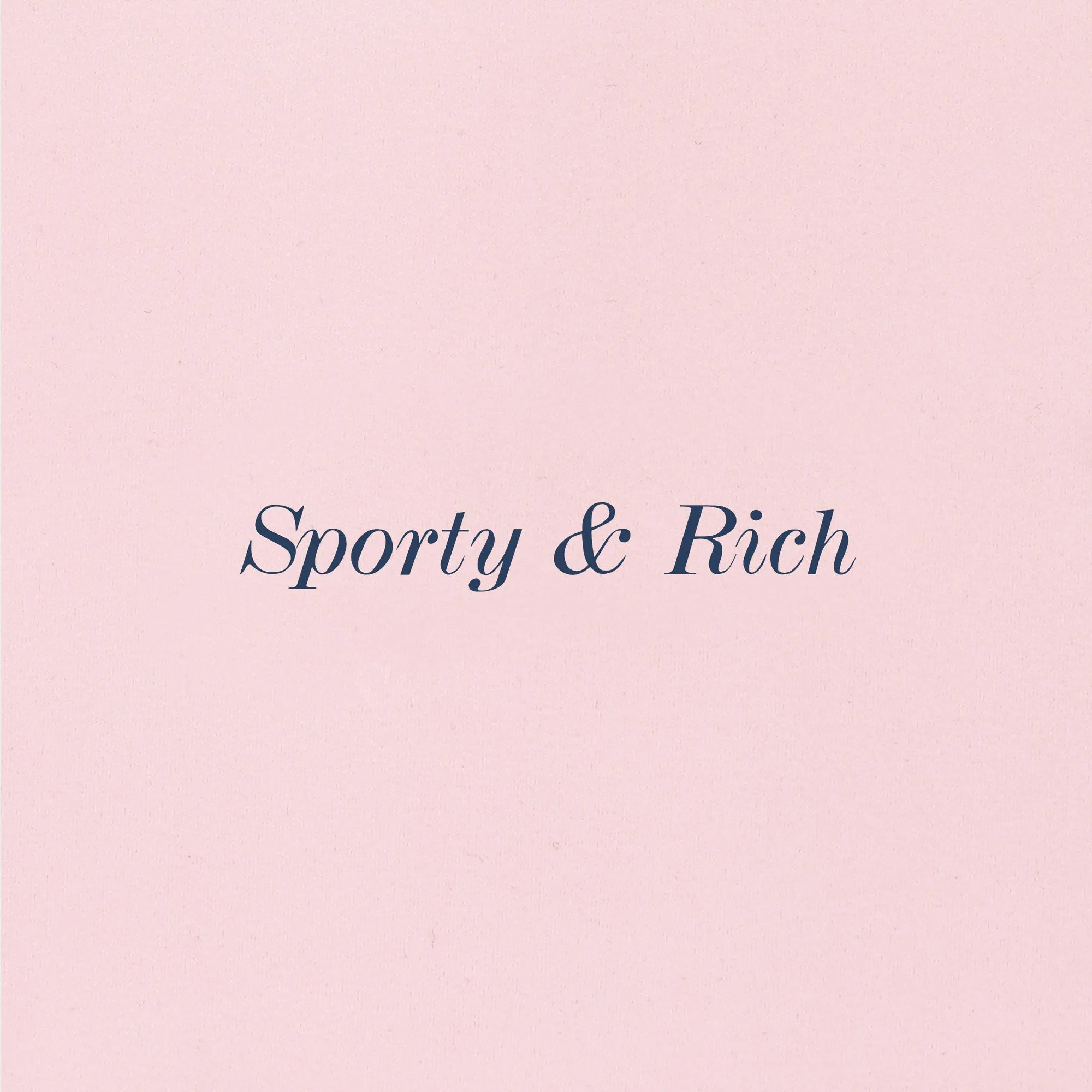 SPORTY & RICH | HOTEL DU CAP T-SHIRT { EDEN PINK/NAVY