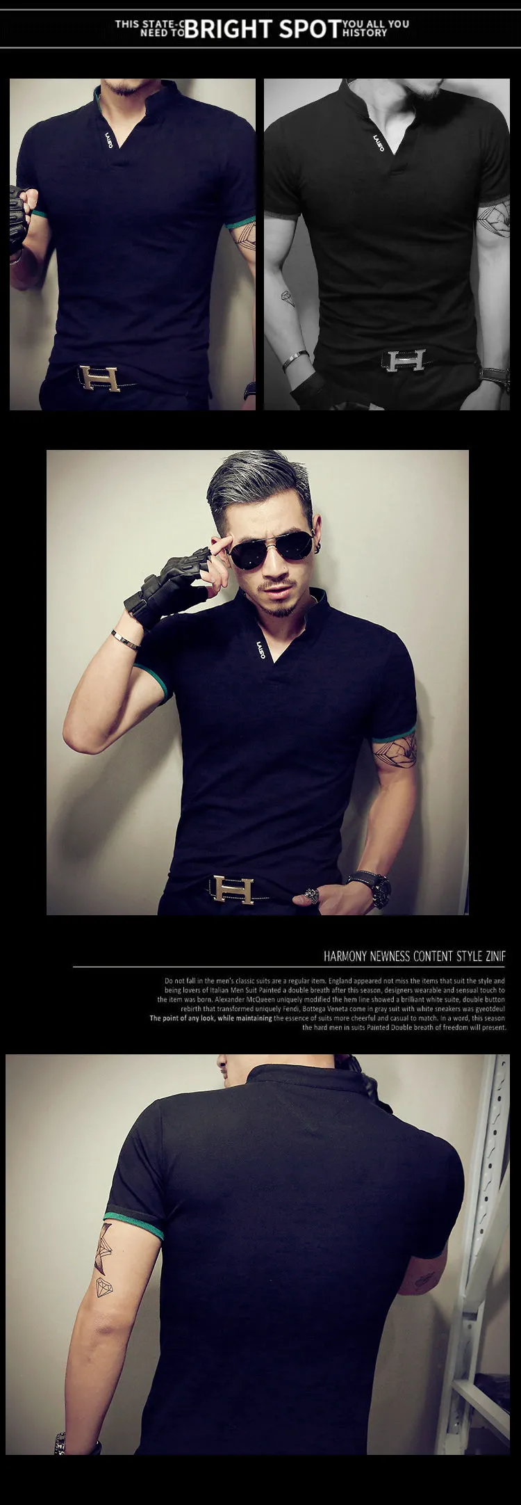 Sporty Muscle Short-sleeved T-Shirt