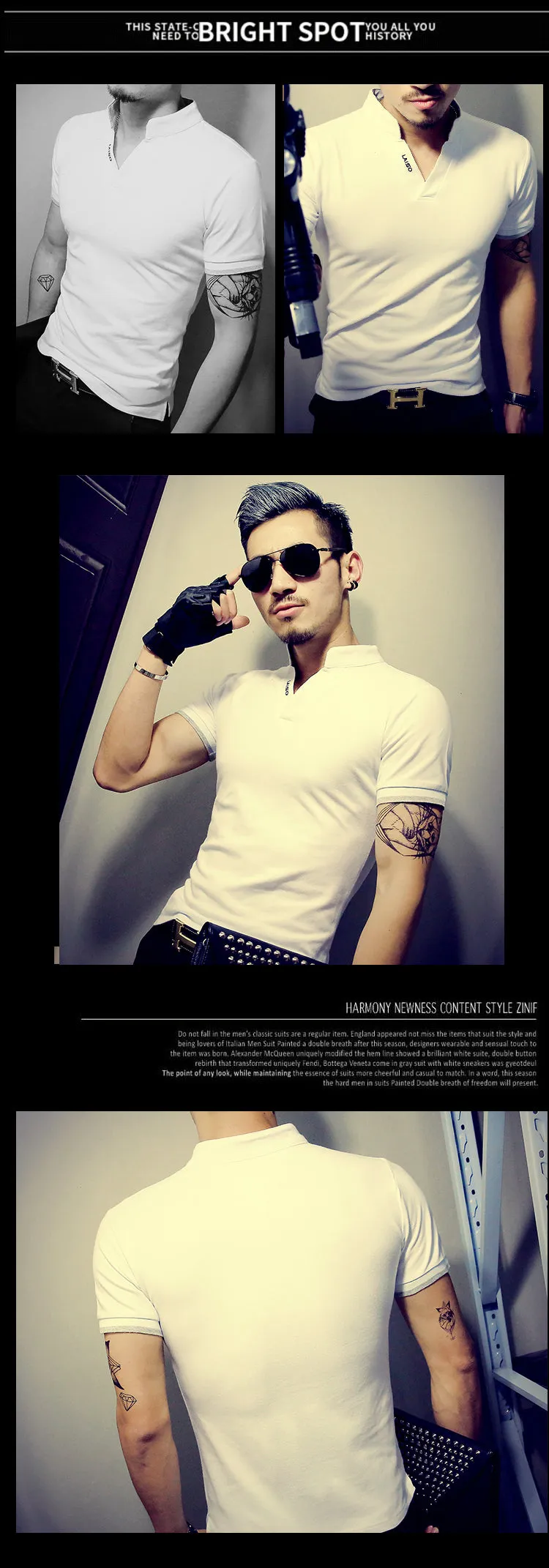 Sporty Muscle Short-sleeved T-Shirt