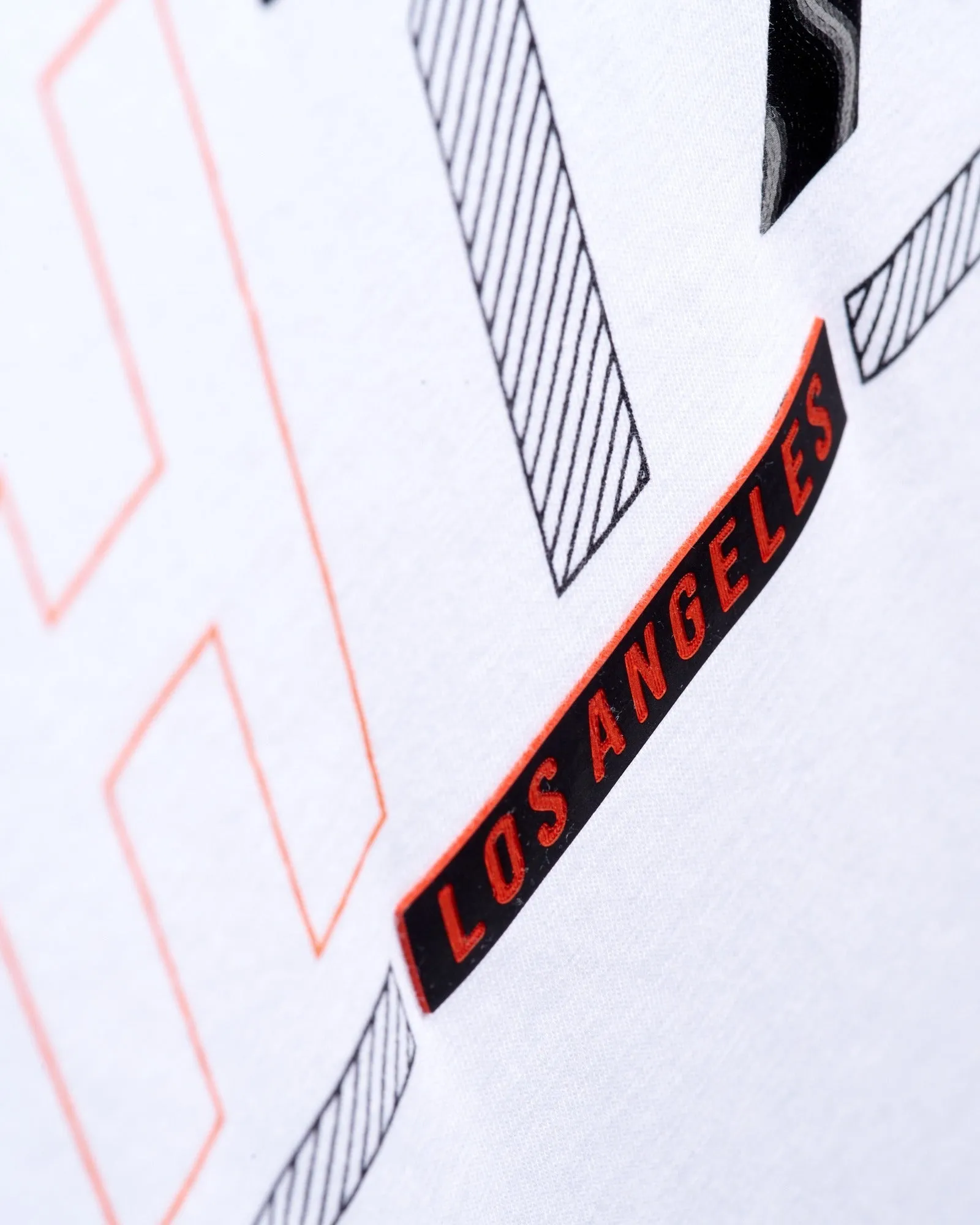 Under Construction Slim Fit Graphic T-Shirt - White
