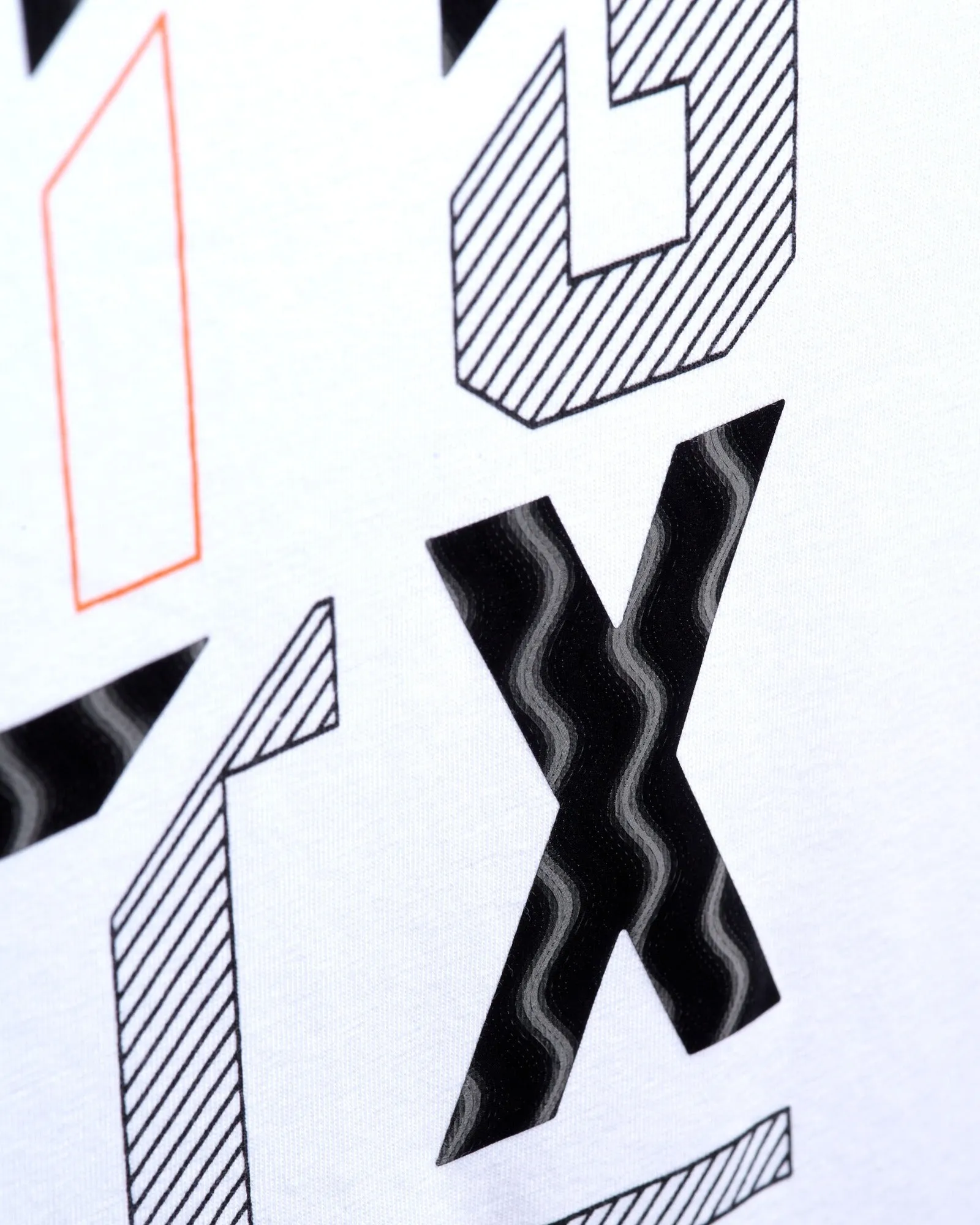 Under Construction Slim Fit Graphic T-Shirt - White